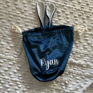 Blue Bunny Ear Kids Bag